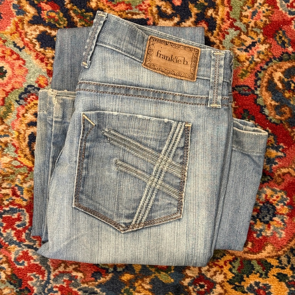 Frankie B Y2K Vintage Low Rise Flare Leg jeans - Size 2